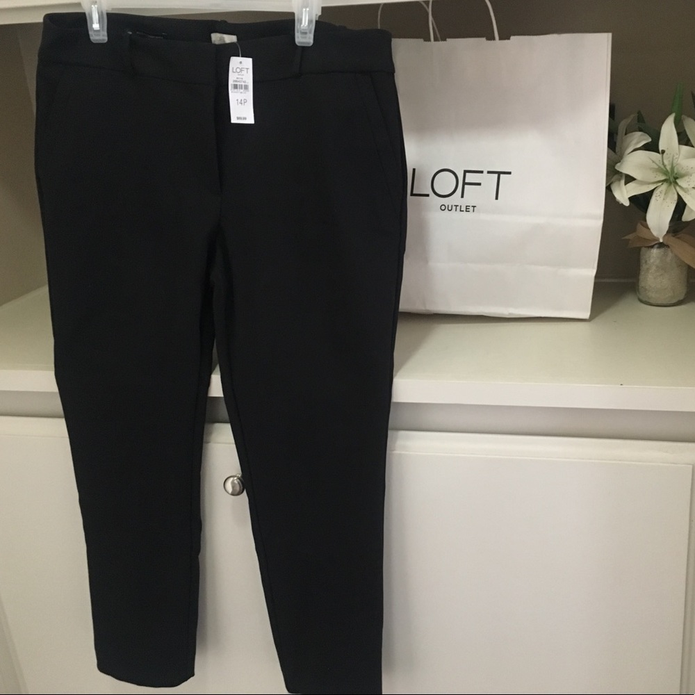 NWT LOFT modern skinny ankle pants